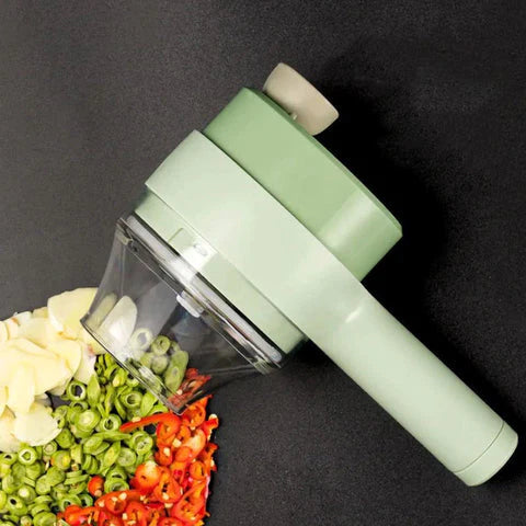 4 IN 1 HANDHELD ELECTRIC VEGETABLE CUTTER